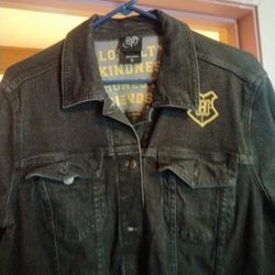 Harry Potter Hufflepuff Denim Jacket 