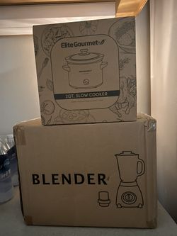 Blender & Slow Cooker