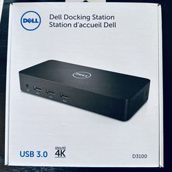 Dell Docking Station D3100 New-in-Box!