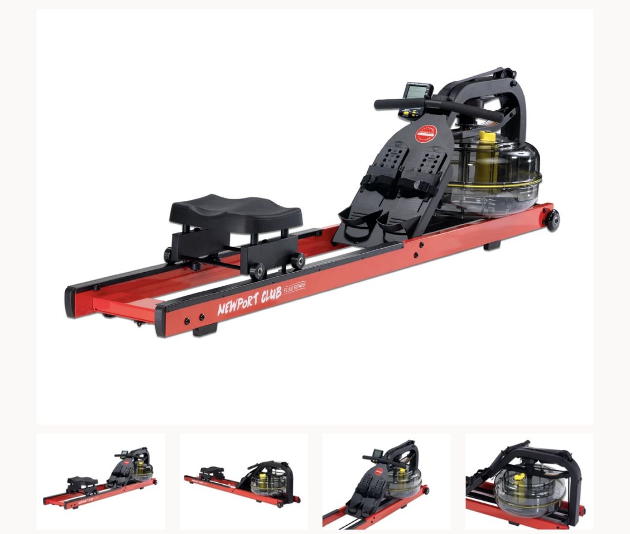 First Degree Fitness Newport Club AR Plus Rowing Machine NPTCP