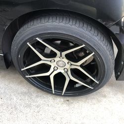 18” STR Rims & Tires