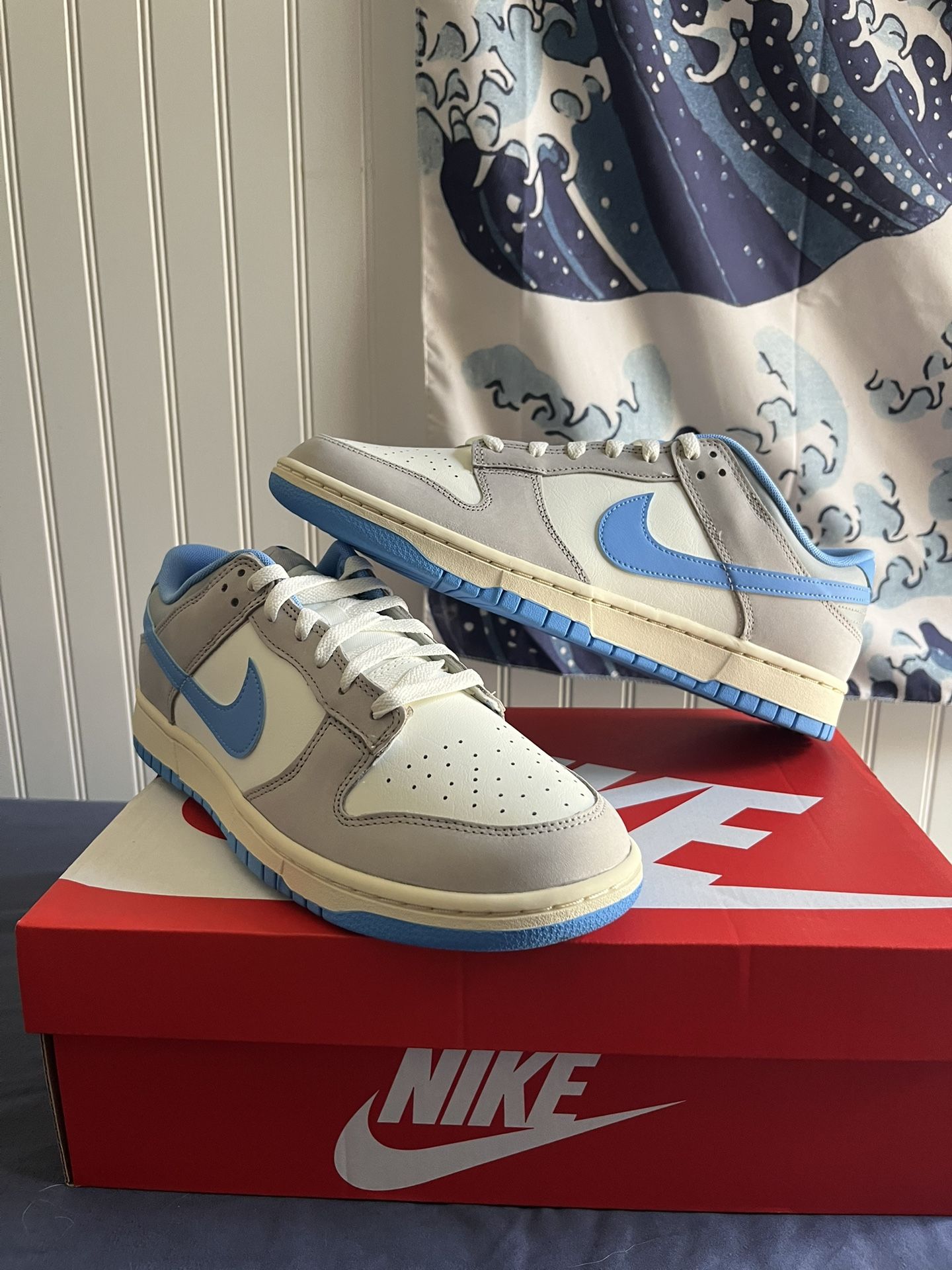 Nike Dunks Low Limited Baby Blue / White / Gray