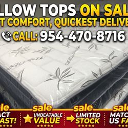 High-End Mattress Sets - Warehouse Clearance Prices - Mint Condition