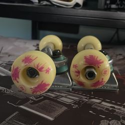 Skateboard Trucks and wheels