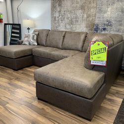 Double Chaise Sectional 