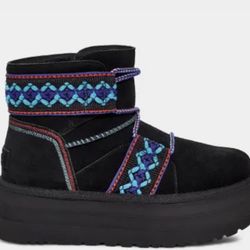 Ugg CLASSIC MINI II BRAID PLATFORM