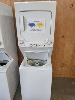 🇮🇪St Patrick's Sale! GE 24" Washer Dryer Electric Stack-Warranty Included