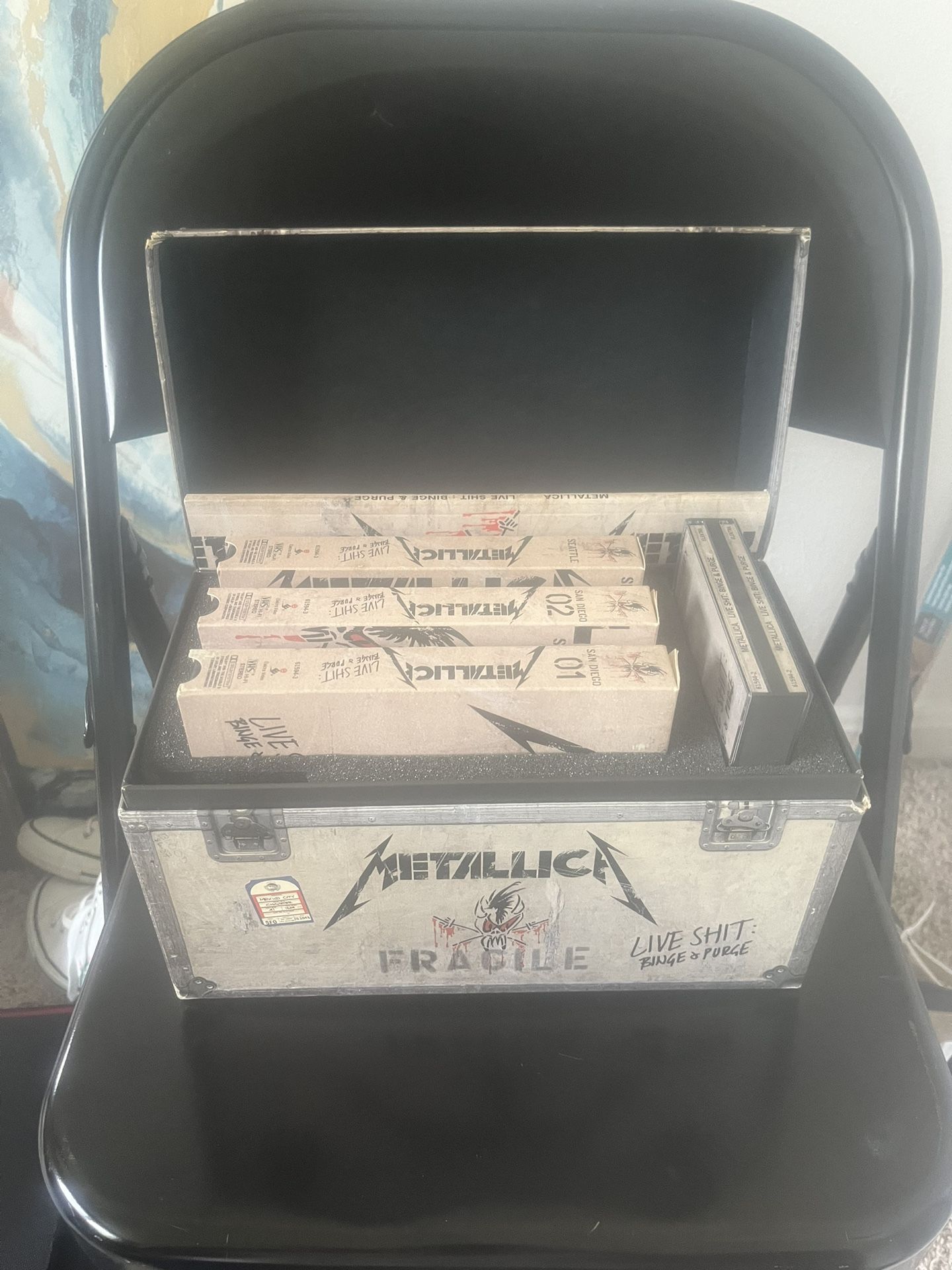Metallica – Live Sh!t Binge & Purge (1993 Original Box Set) – Complete