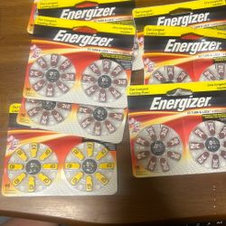Lot of Energizer Batteries (hearing Aid)
