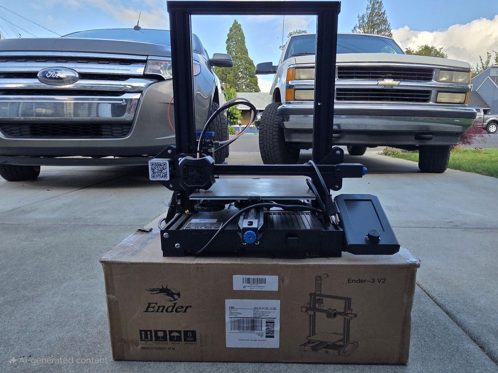 Ender 3 V2 3D Printer $50