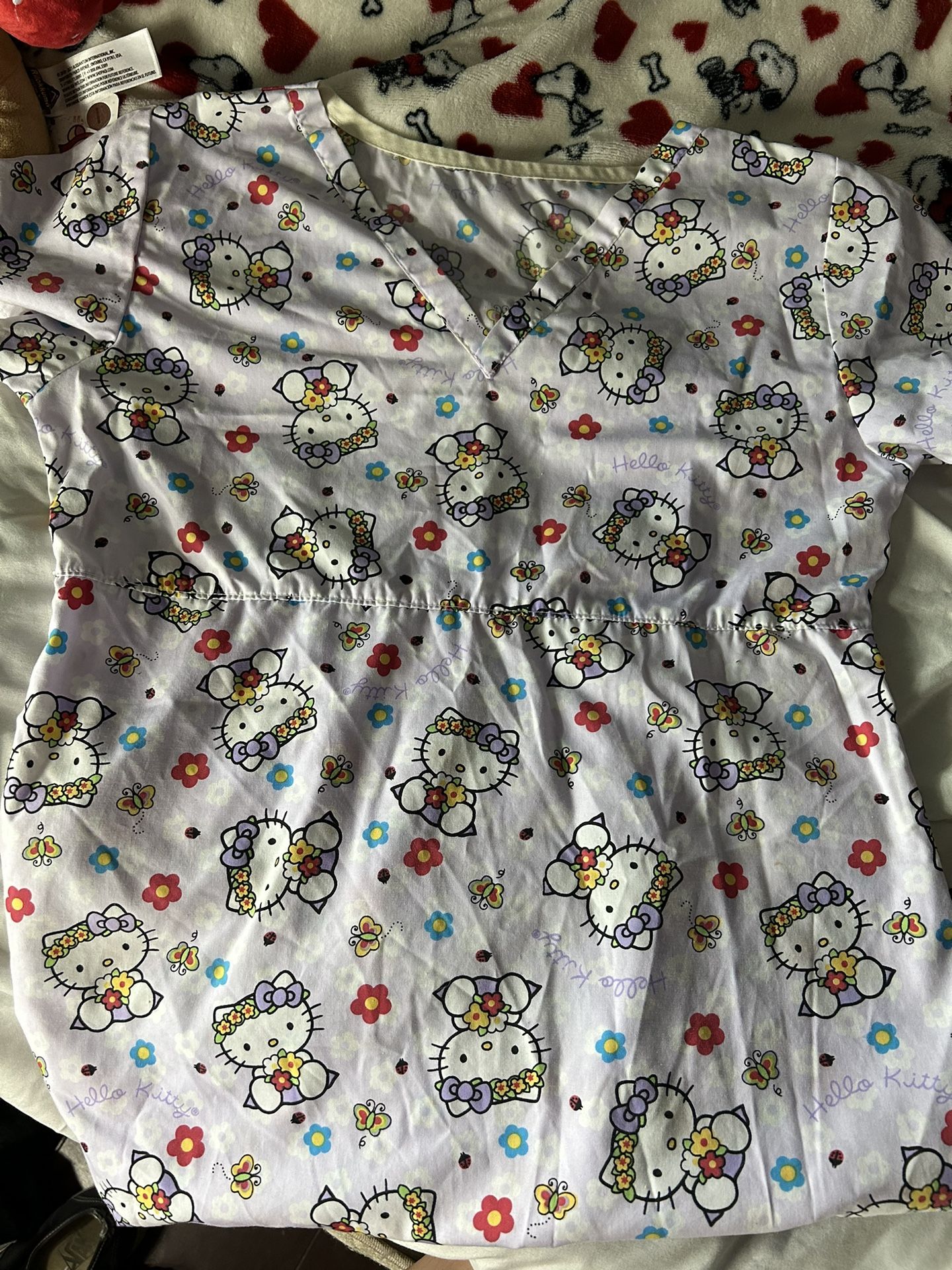 Hello Kitty Scrub Top