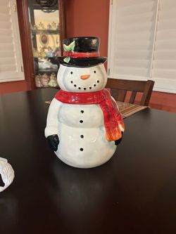 Ceramic Snowman