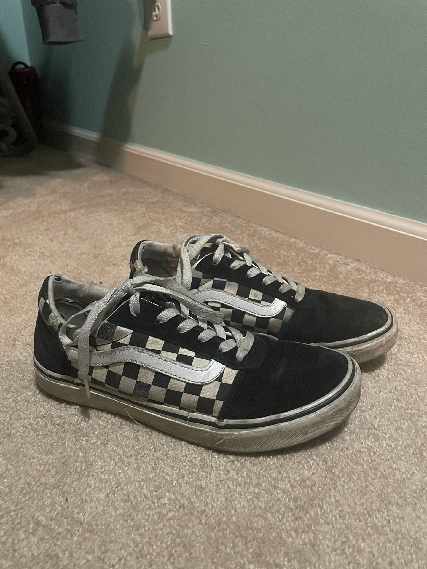 Checkered Vans