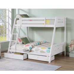 Bunk Bed Full And Twin Not Including Mattress 