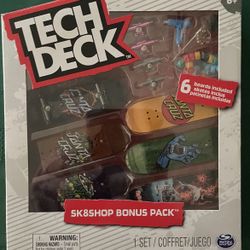 TECH DECK SANTA CRUZ SK8SHOP BONUS PK