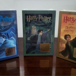 SEALED Harry Potter DELUXE Editions in Slip Case Box NEW