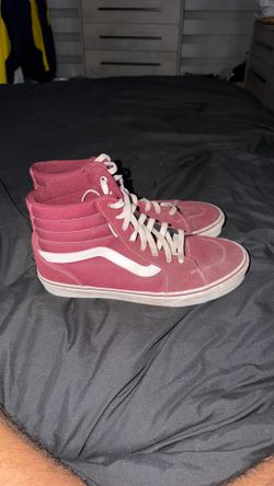 Vans Sk8-Hi Burgundy Shoes Size Men’s 9.5