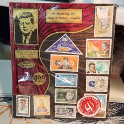 In HONOR of JHON FITZGERALD KENNEDY
Post stamps