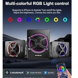 All In One Sub Amp Combo W/LED