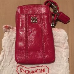 Authentic Coach phone /cards wristlet
