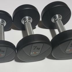 Professional Dumbbells Set - 3 Pairs 