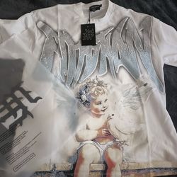 Mixed emotion  angel tee