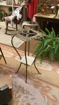 Vintage Metal Plant Stand