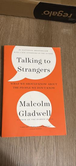 Talk To Strangers Book