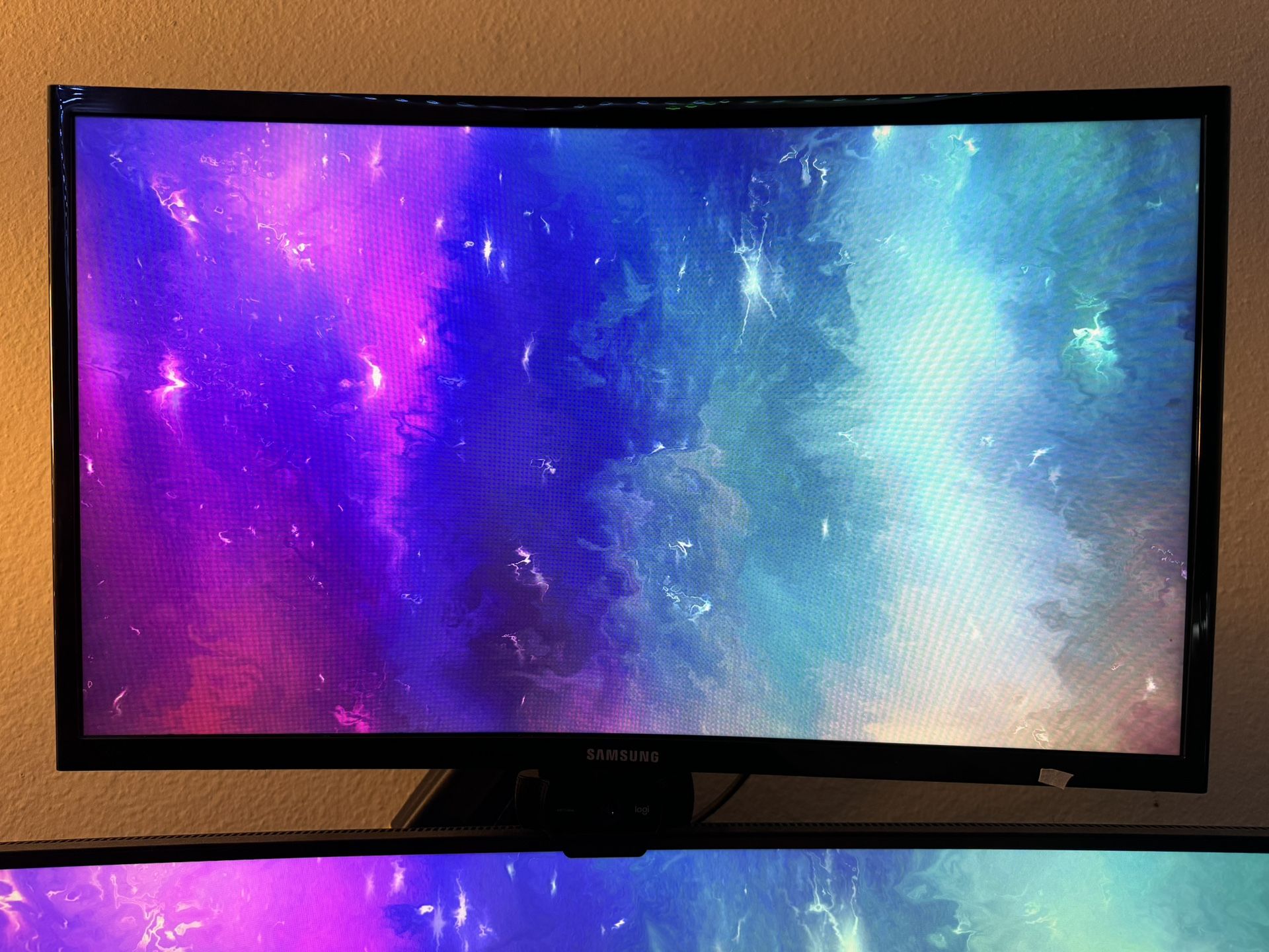 SAMSUNG 24-Inch CRG5 144Hz Curved Gaming Monitor (LC24RG50FQNXZA) – Computer Monitor, 1920 x 1080p Resolution, 4ms Response, FreeSync, Game Mode, HD