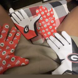Ohio St. and Georgia Gloves