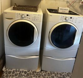 Washer and dryer