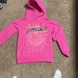 Sp5der Hoodie Pink