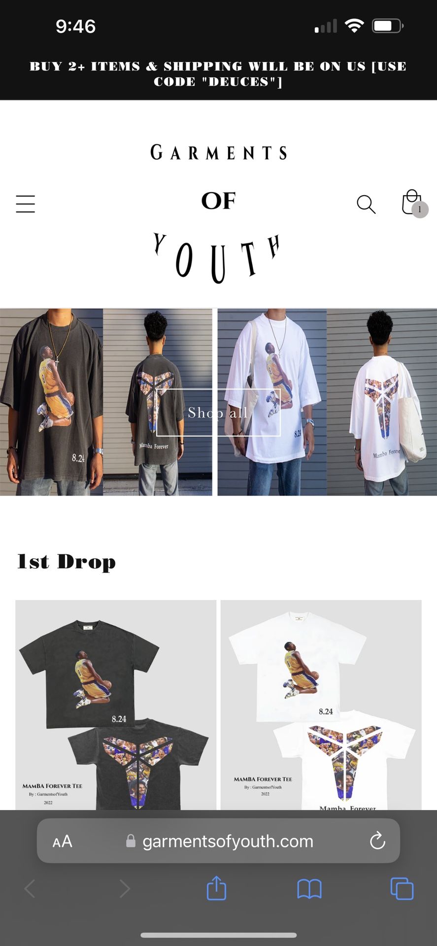 Kobe Bryant Vintage Shirt Small XL