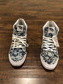Flower Print Vans