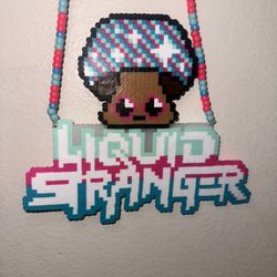 Liquid Stranger Perler Necklace 