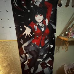 Kakegurui Yumeko Fabric Poster