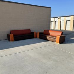 *Free Delivery* New Custom Commercial Couch Sofa Set