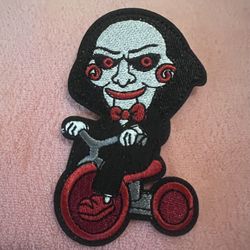horror scary iron on patch (shipping only)