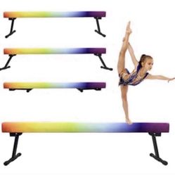 Pink-Purple 8 Ft Balance Beam 