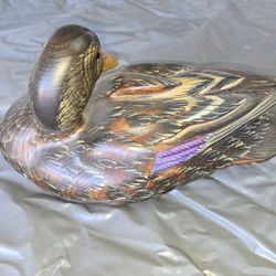 Hand-carved Duck Decoy- Signed John Gewerth #287 out of 1250
