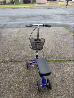KneeRover seated mobility scooter