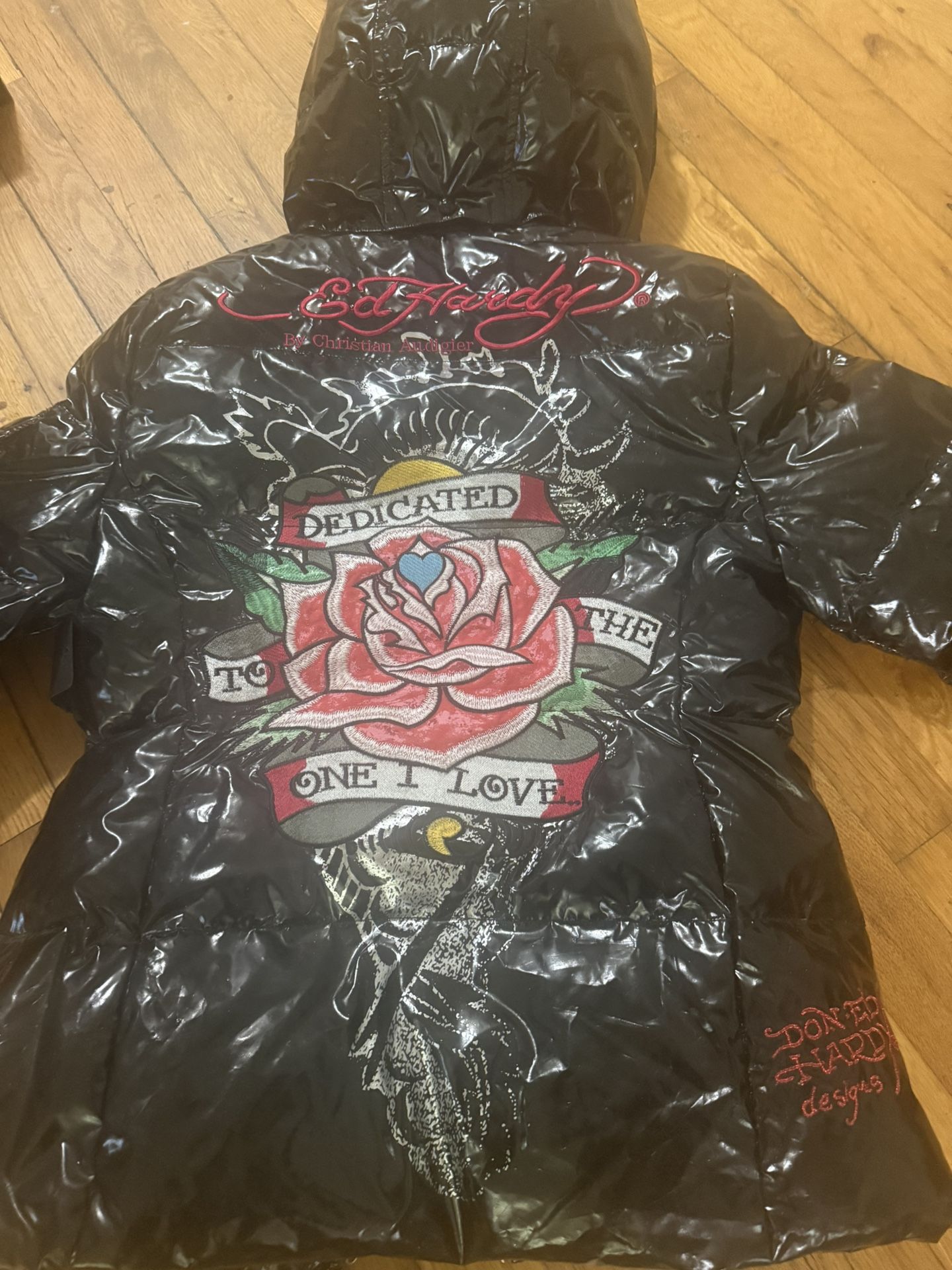Vintage Ed Hardy Down Jacket