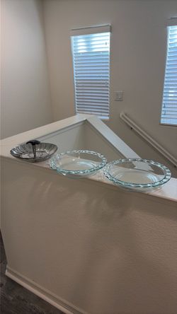 FREE pie glass pans & oxo steamer