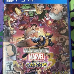 Ultimate Marvel vs. Capcom 3 (Sony PlayStation 4, 2017) PS4 CIB W/COMIC!