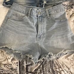 Jean Shorts Size 7 Mid Rise 
