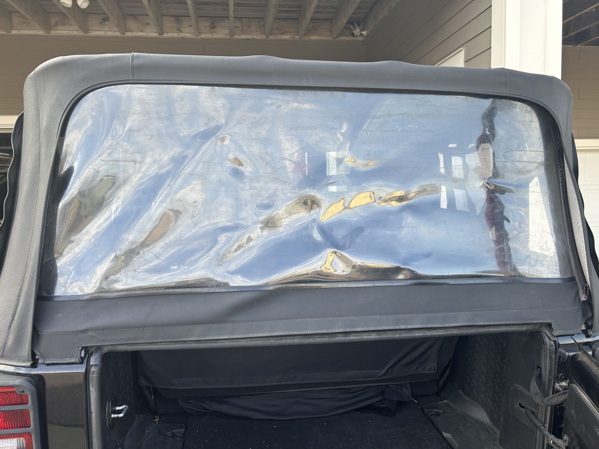 Jk Jeep Soft Top Side & Back Window PANELS ONLY