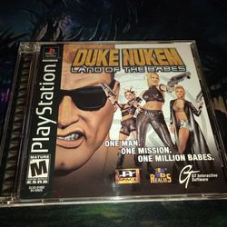 PS1 Duke Nukem Land Of The Babes