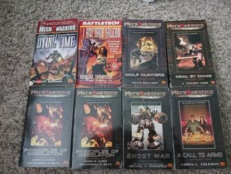 ROC Mech Warrior Dark Age Lot of 8 Books: Call toArms, The Dying Time SciFi Used