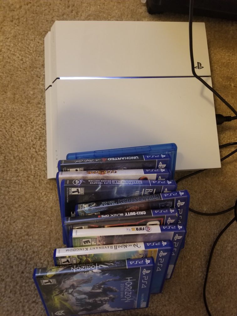 Ps4 with games