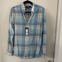 Vineyard Vines NWT Men XS Slim Fit Tucker LS Shirt - Pequot  Plaid 